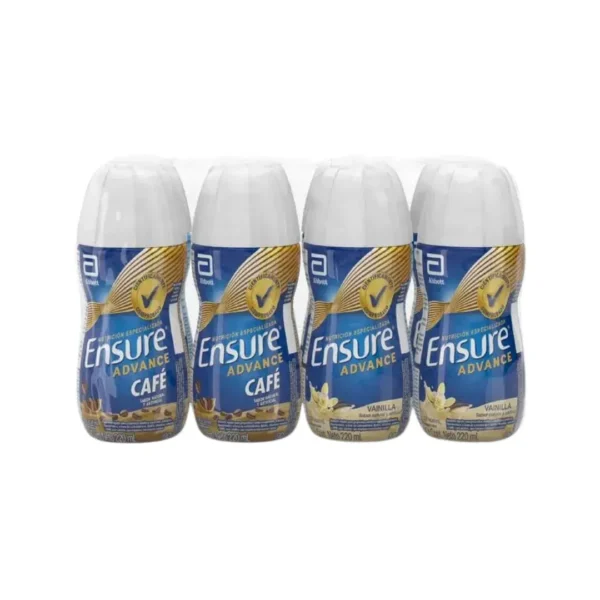 Ensure Advance Vainilla 220Ml 6 Unidades + 2 Liq Caf