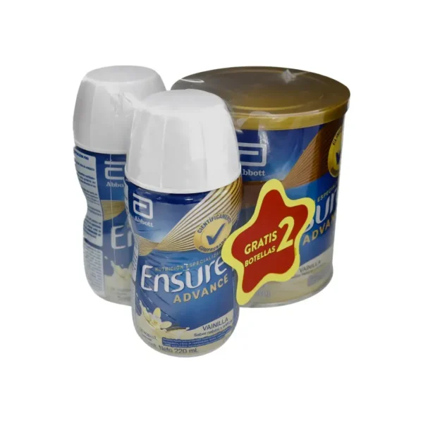 Ensure Advance Vainilla 400 Gr+2 Adv 220 Ml