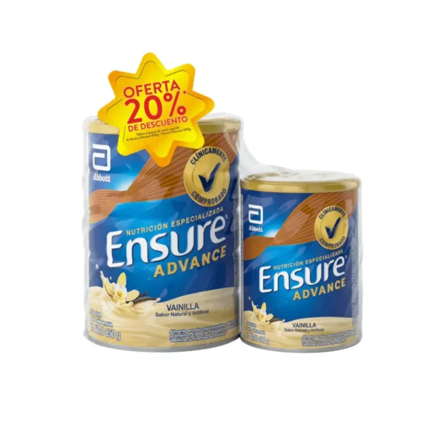 Ensure Advance Vainilla 850Gr+Ens 400Gr