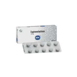 Espironolactona 25 Mg 30 Tabletas Mk