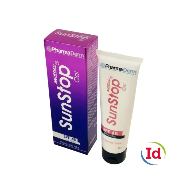 Fotoprotector Sunstop Gel SPF50+ Tubo Colapsible X 80 Gr