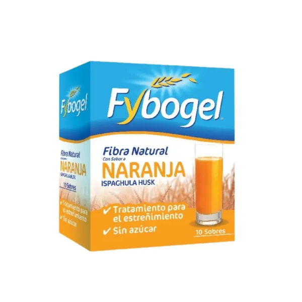 Fybogel Cascara De Ispagul Naranja X 10 Sobres