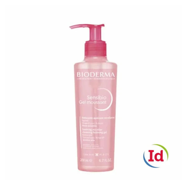 Gel Limpiador Sensibio Moussant Bioderma X 200 Ml