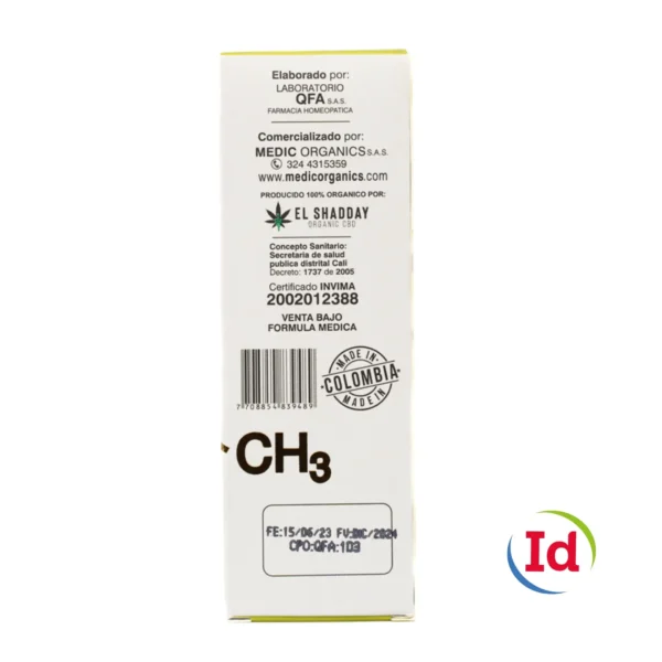 Gotas Sublinguales Dolor X CBD 30 Ml We He4L - Imagen 3
