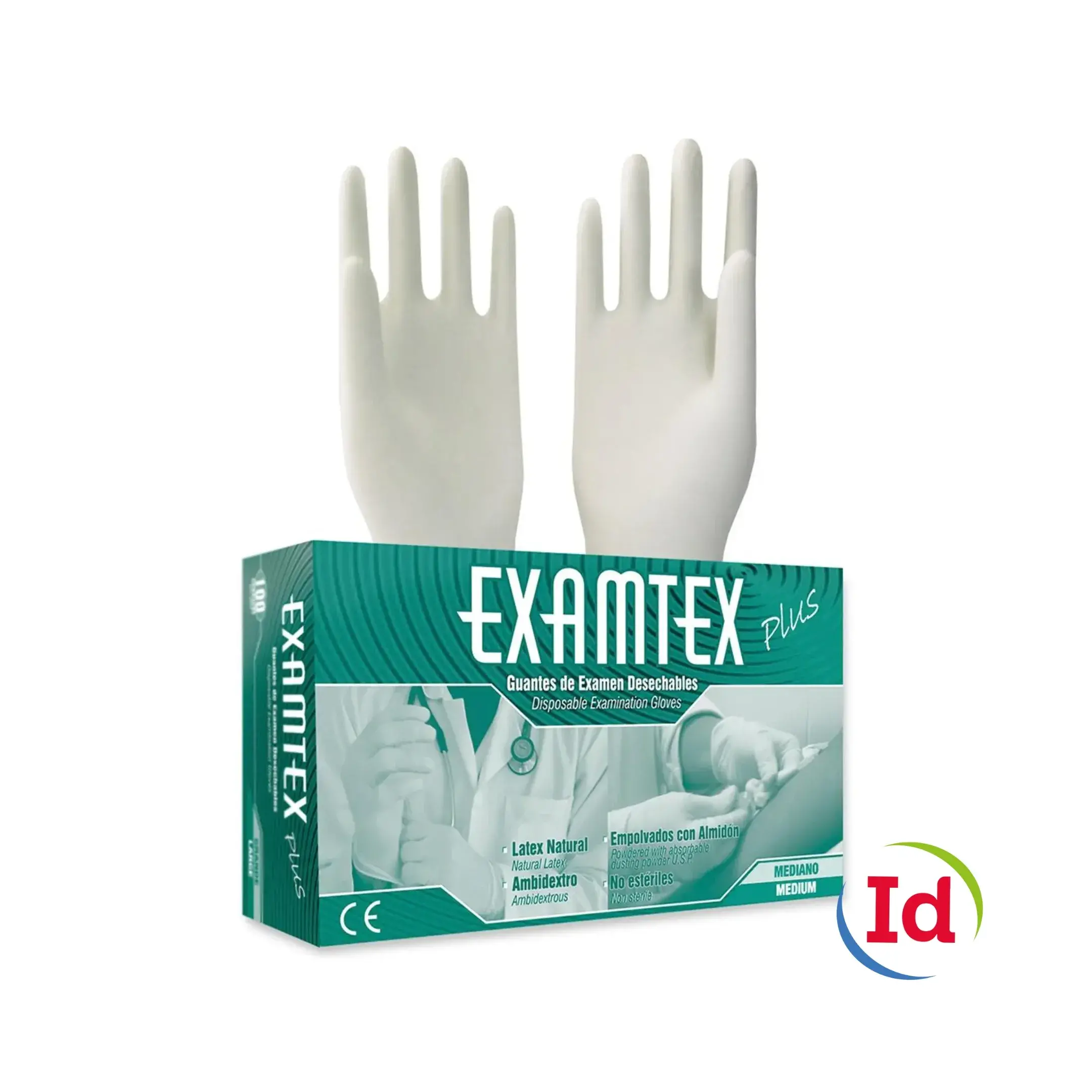 Guante Examtex Protex 100 Unidades T.M