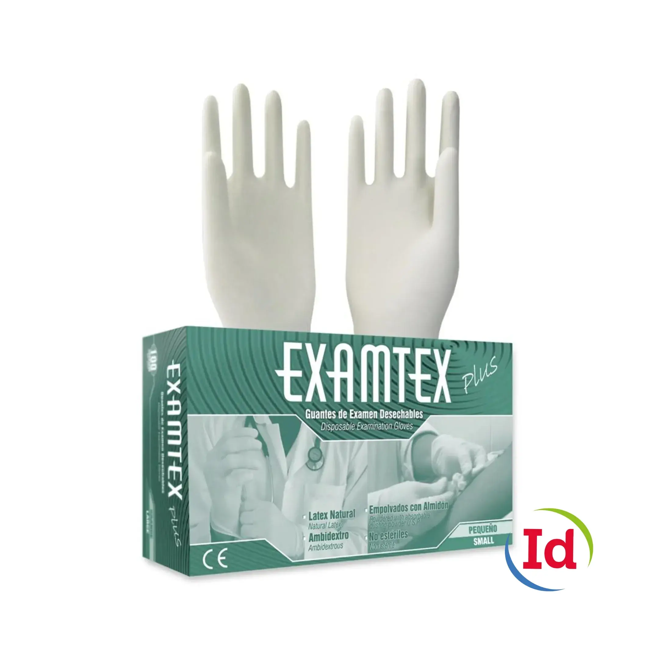 Guante Examtex Protex 100 Unidades T.S