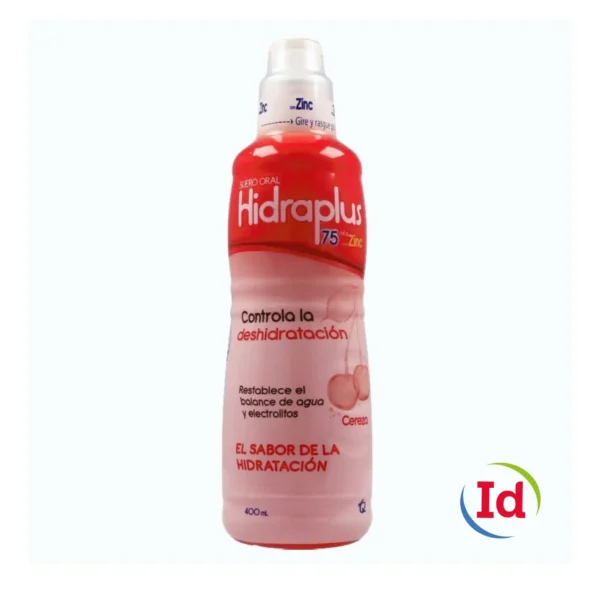 Hidraplus 75 Zinc Cereza 400 Ml Suero O
