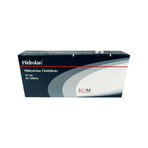 Hidrolan 25 Mg 20 Tabletas Icom