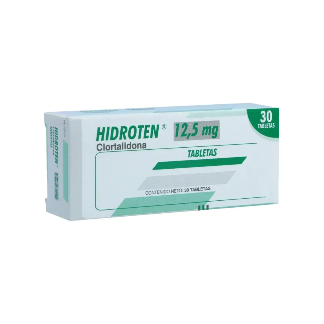 Hidroten Clortalidona 12.5 Mg X 30Tabletas