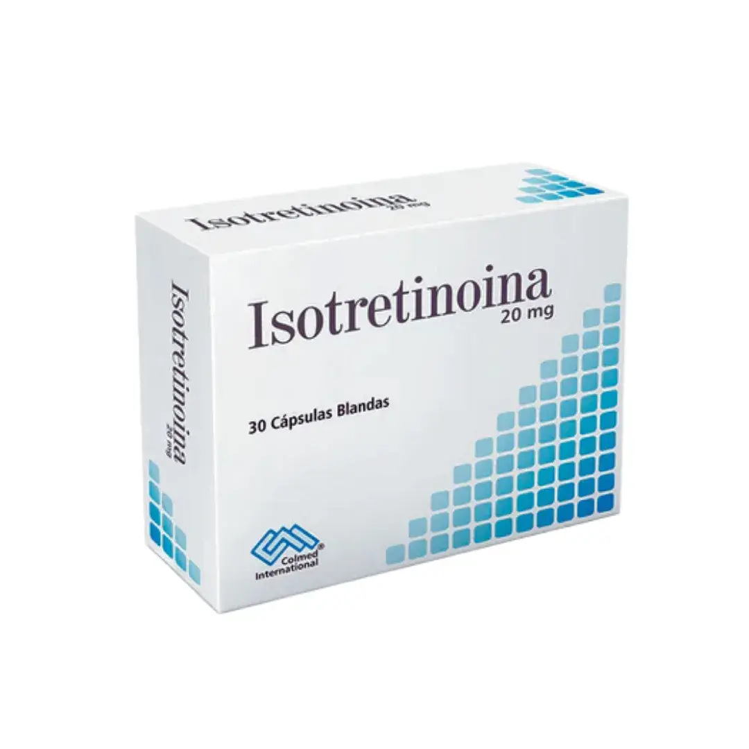 Isotretinoina 20 Mg 30 Capsulas