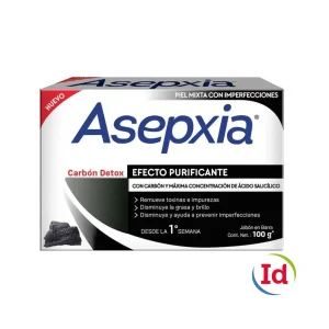 Jabon Asepxia Carbon Detox 100 Gr