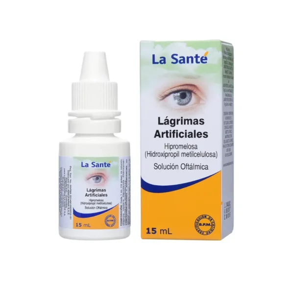 Lagrimas Artificiales Gotas Oftalmicas 15 Ml LS