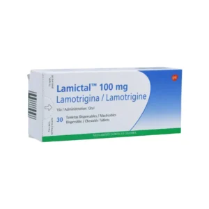 Lamictal Lamotrigina Dispersable 100 Mg X 30 Tabletas