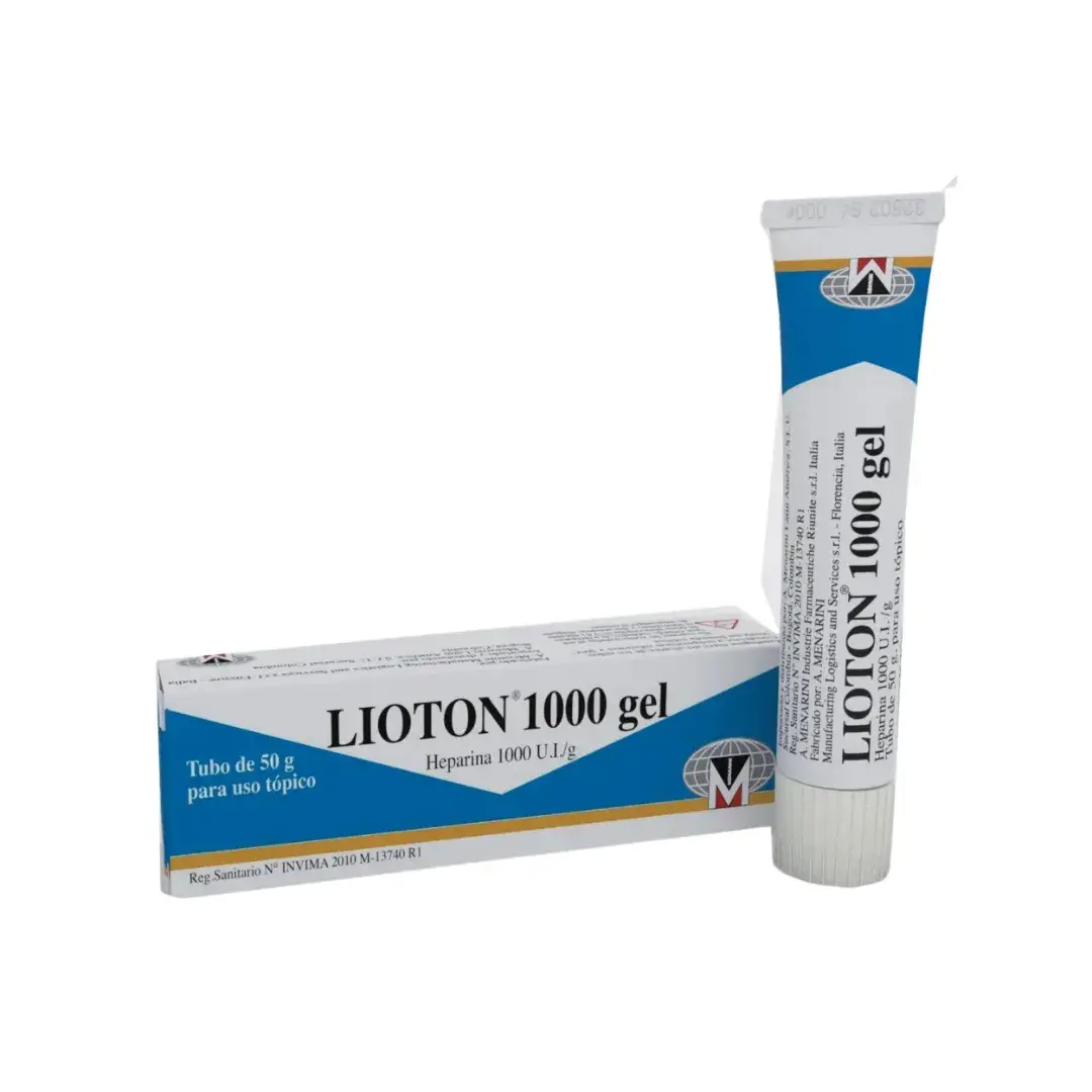 Lioton Heparina 1000 Gel Tubo 50 Gr