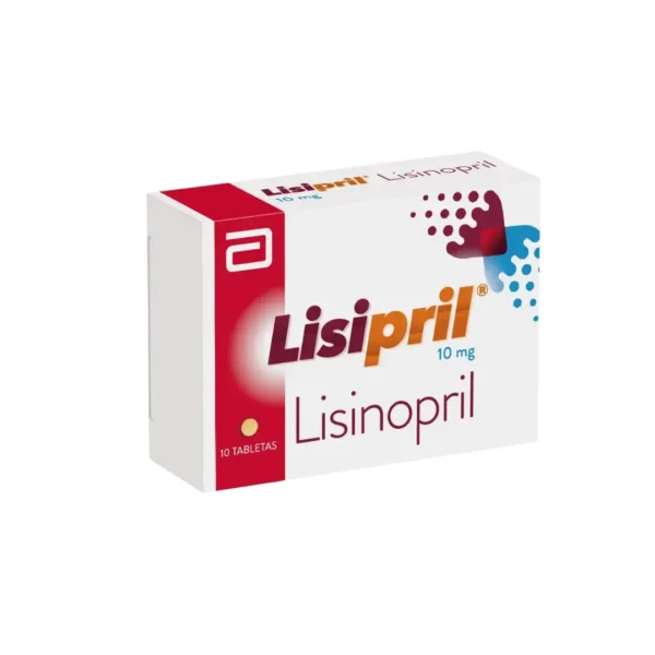 Lisipril Lisinopril 10 Mg 10 Tabletas