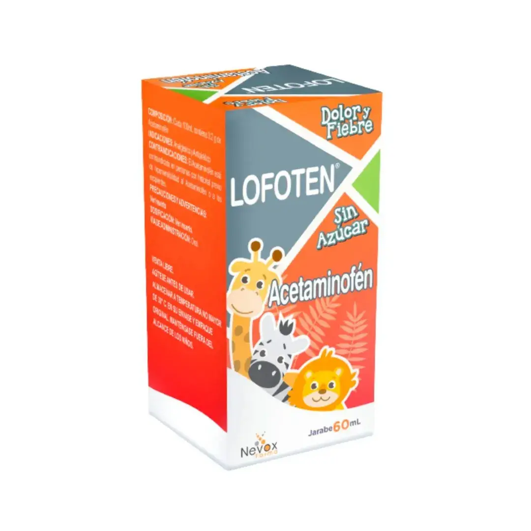 Lofoten Acetaminofen Jarabe 3.2G/100Ml 60Ml