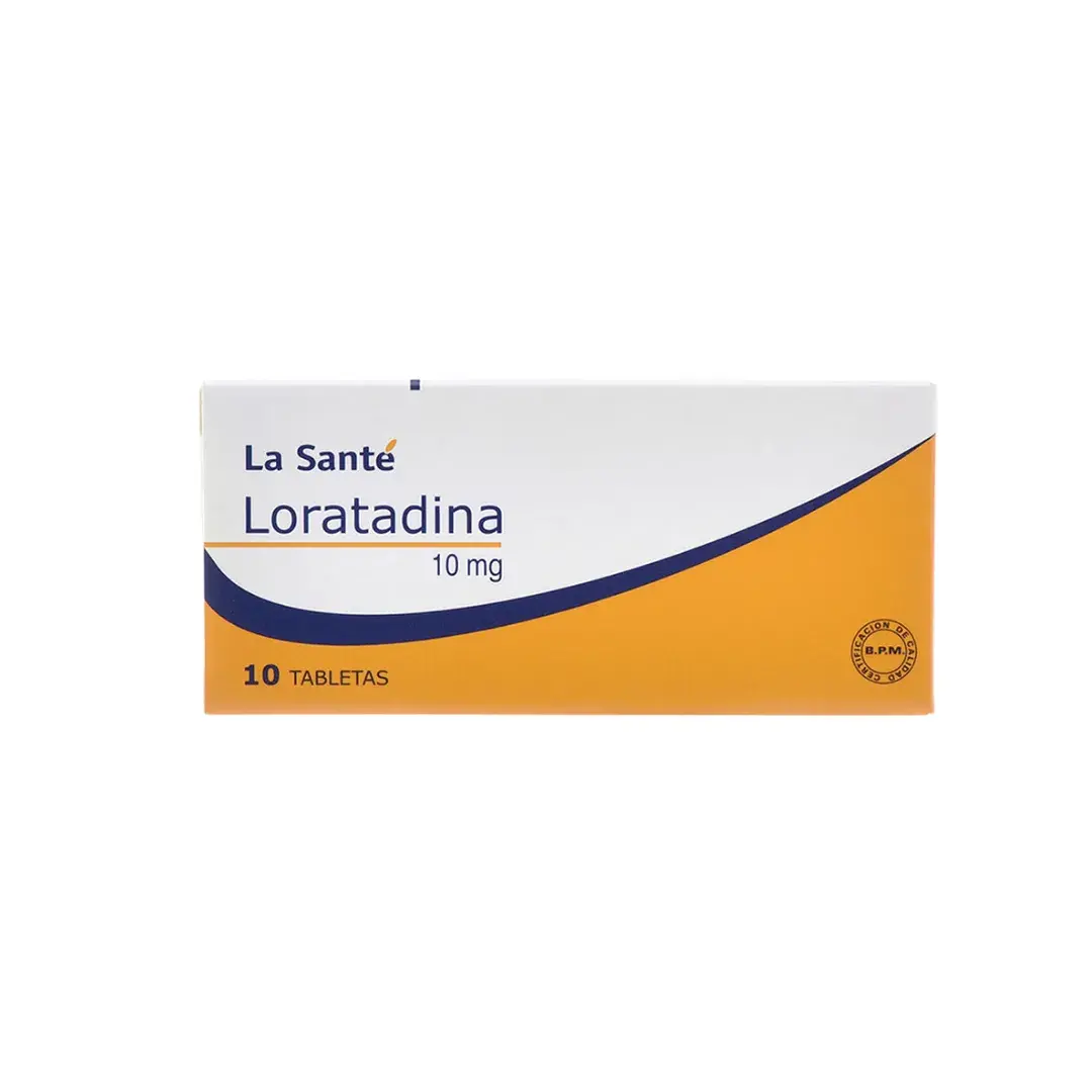Loratadina 10 Mg 10 Tabletas Ls