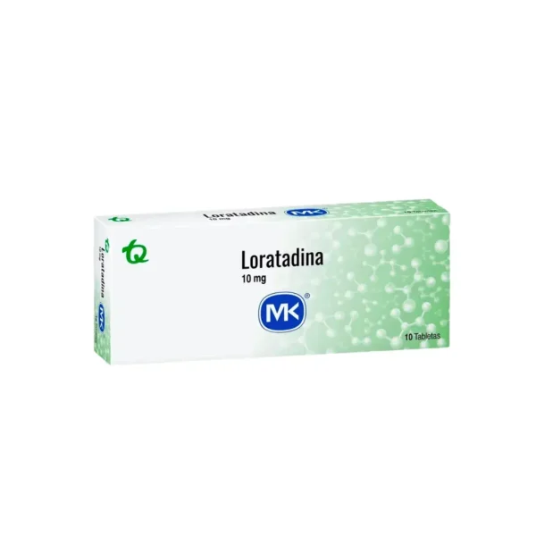 Loratadina 10 Mg X 10 Tabletas Mk