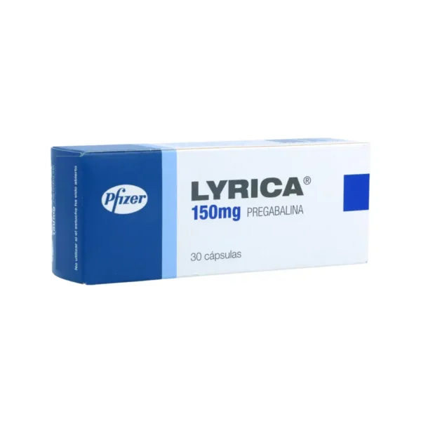 Lyrica Pregabalina 150Mg X 30 Capsulas
