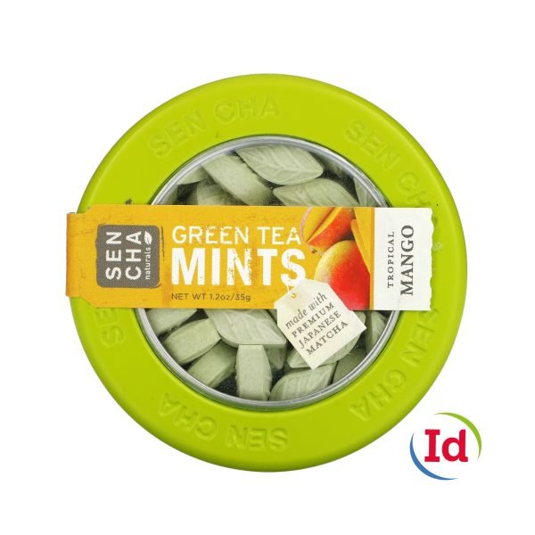 Mentas Green Tea Tropical Mango X 60 Tabletas