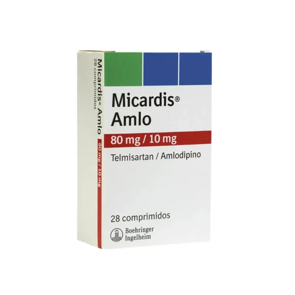 Micardis Amlodipino + Telmisartan 80/10M