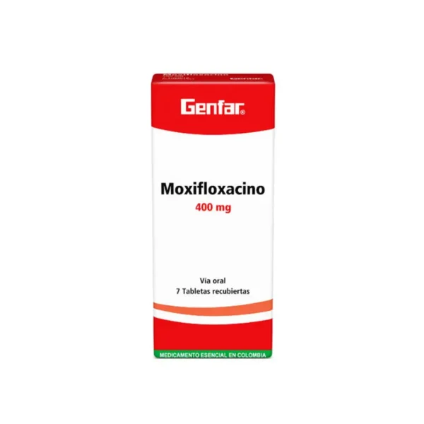 Moxifloxacino 400 Mg 7 Tabletas GfM51520