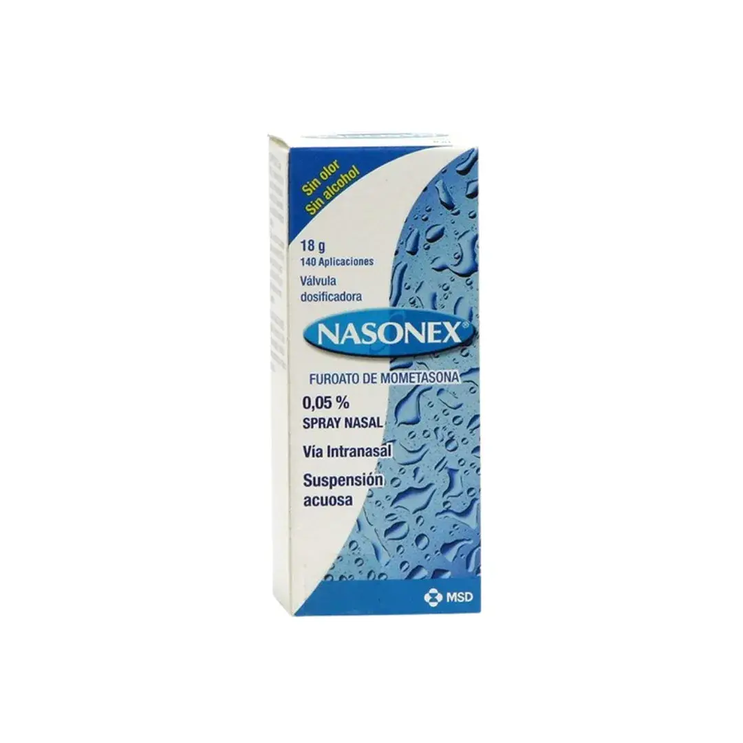 Nasonex Mometasona Furoato Spray Nasal 18 Gr X 140 Dosis