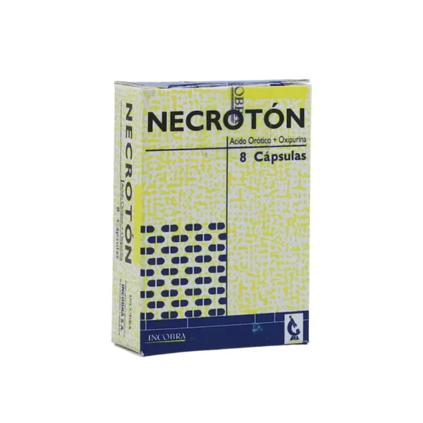 Necroton Oxipurina + Acido Orotico X 8 Capsulas