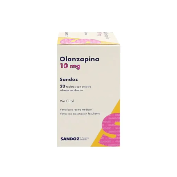 Olanzapina 10 Mg 20 Tabletas Sz
