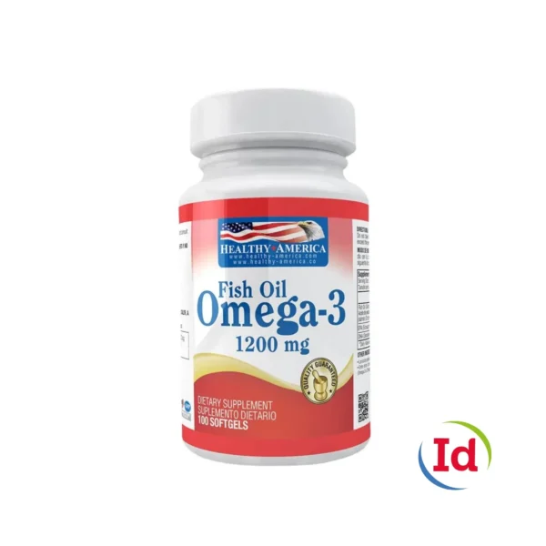 Omega 3 Fish Oil 1200 Mg X 100 Softgels Healthy