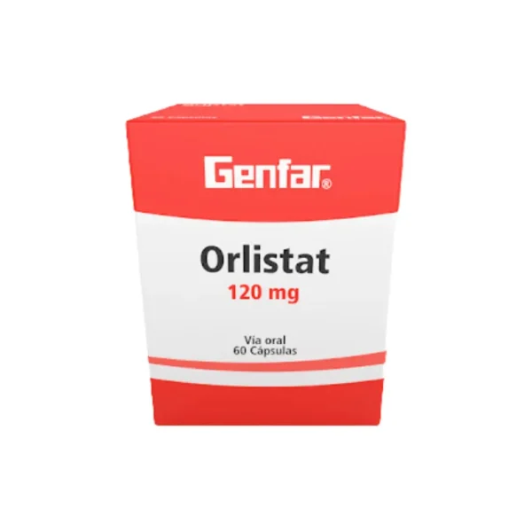 Orlistat 120 Mg 60 Capsulas Gf