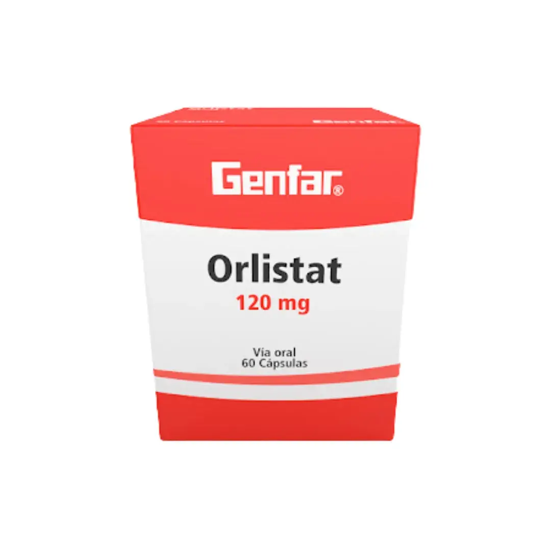 Orlistat 120 Mg 60 Capsulas Gf