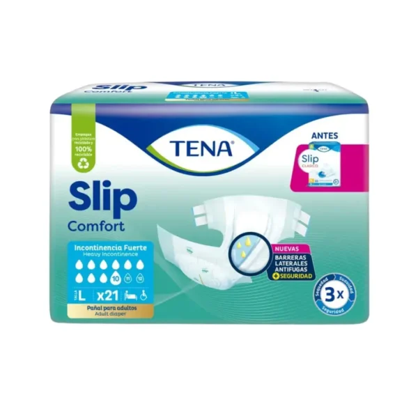 Pa?ales Tena Slip Comfort Talla L X 21 Uds