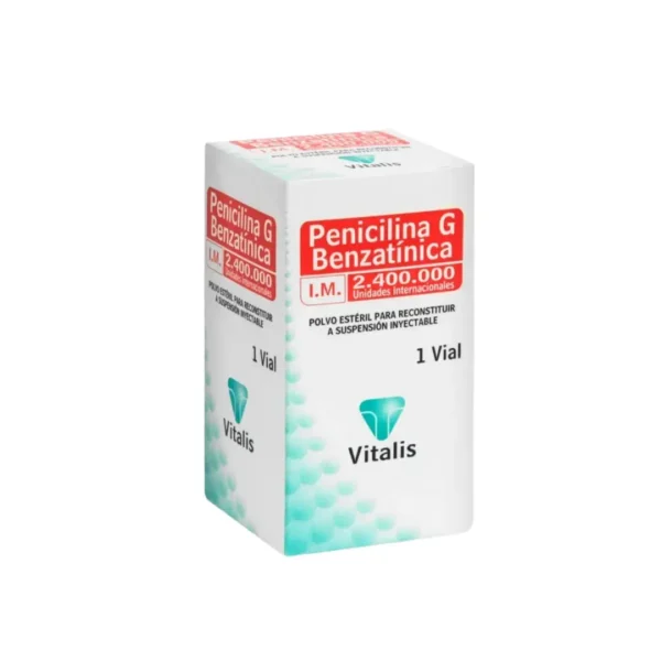 Pen G Penicilina Benzatinica 2.4 Mui 1 Ampolla Vt