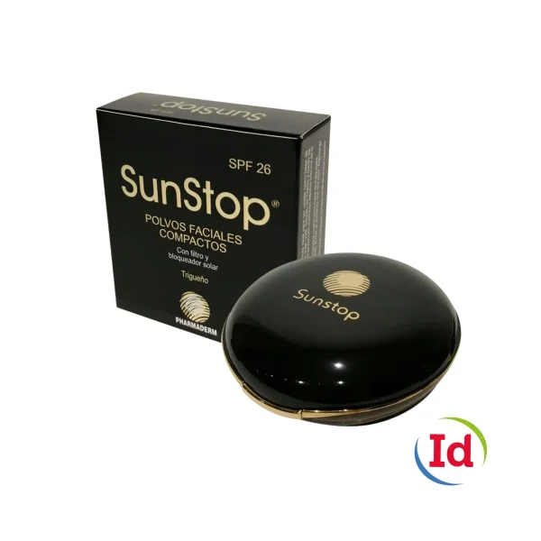Polvos Faciales Sunstop SPF30 Trigue?o Detox X 10 Gr