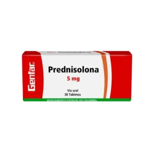 Prednisolona 5 Mg 30 Tabletas Gf