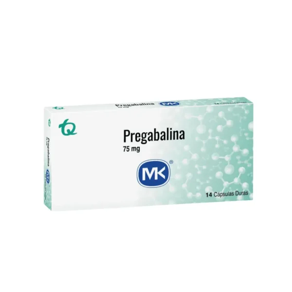 Pregabalina 75 Mg 14 Capsulas Mk