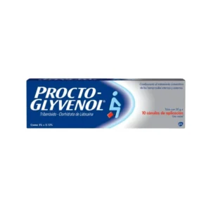 Procto Glyvenol Tribenosido + Lidocaina Crema Antihemorroidal X 30 Gr