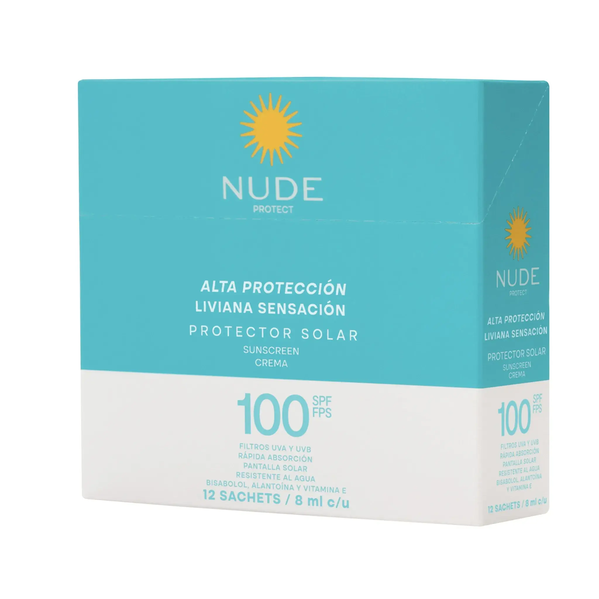Protector Nude Spf 100 Liviana 8Ml 12 Sobres