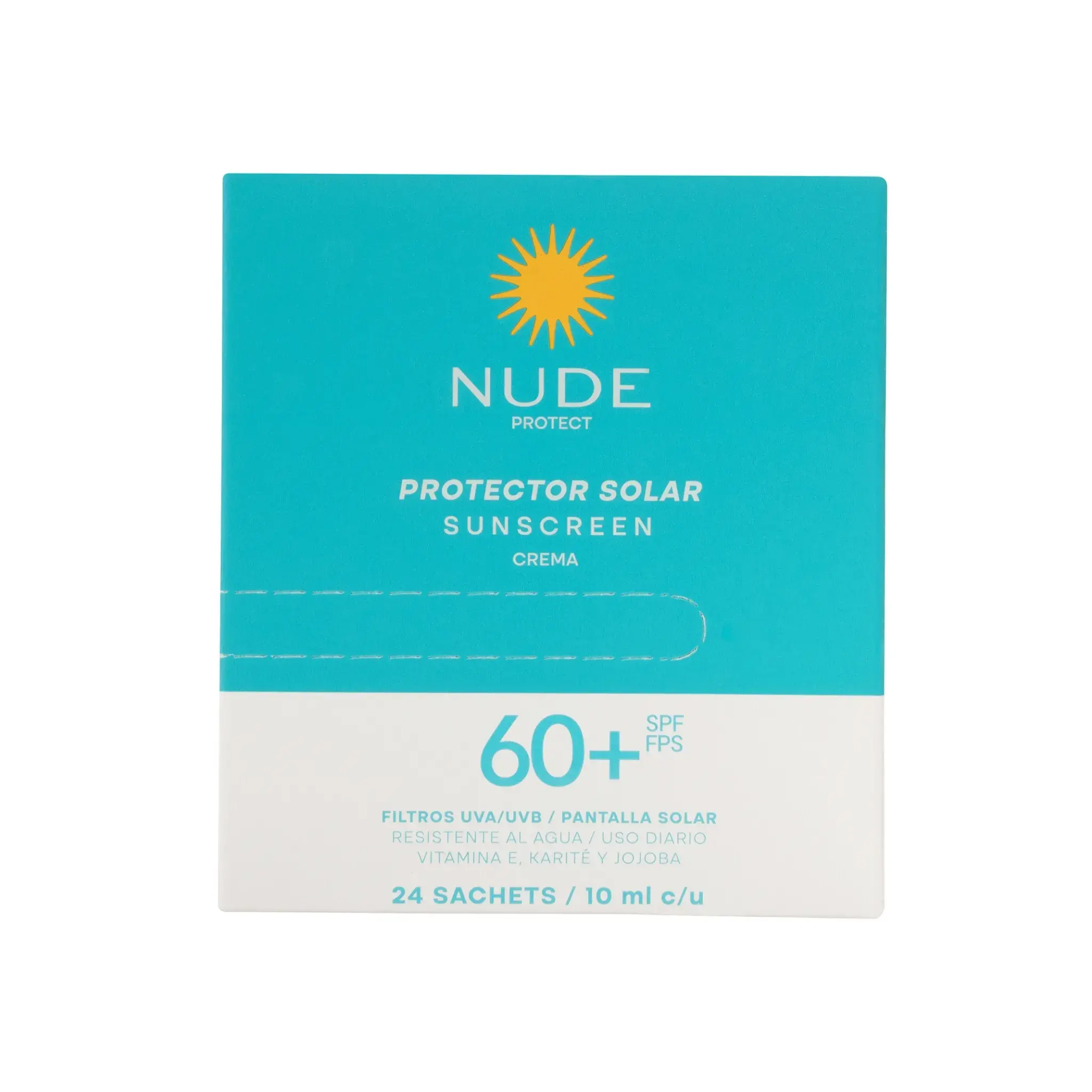 Protector Solar Nude S.Crema Fps60+24 Sobres 10Ml