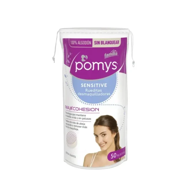 Rueditas Desmaquilladoras Pomys Sensitive X 50 Rueditas