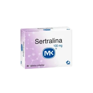 Sertralina 100 Mg 30 Tabletas Mk