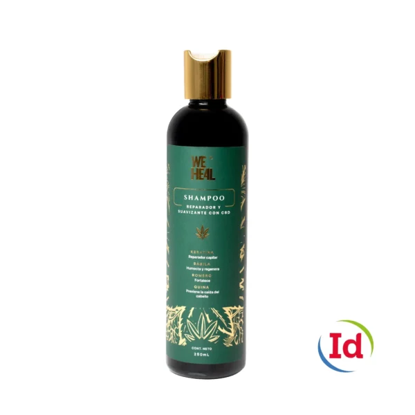 Shampoo Reparador Y Suavisante CBD X 250 Ml We He4L