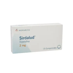 Sirdalud Tizanidina 2 Mg 15 Comprimidos