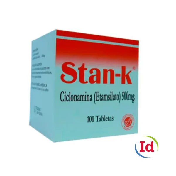 Stan-K Etamsilato 500 Mgs 100 Tabletas