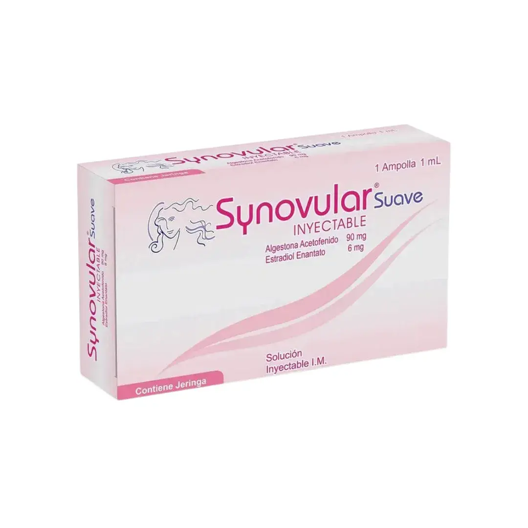 Synovular Acetofenido De Algestone + Estradiol X 1 Ml Ampolla
