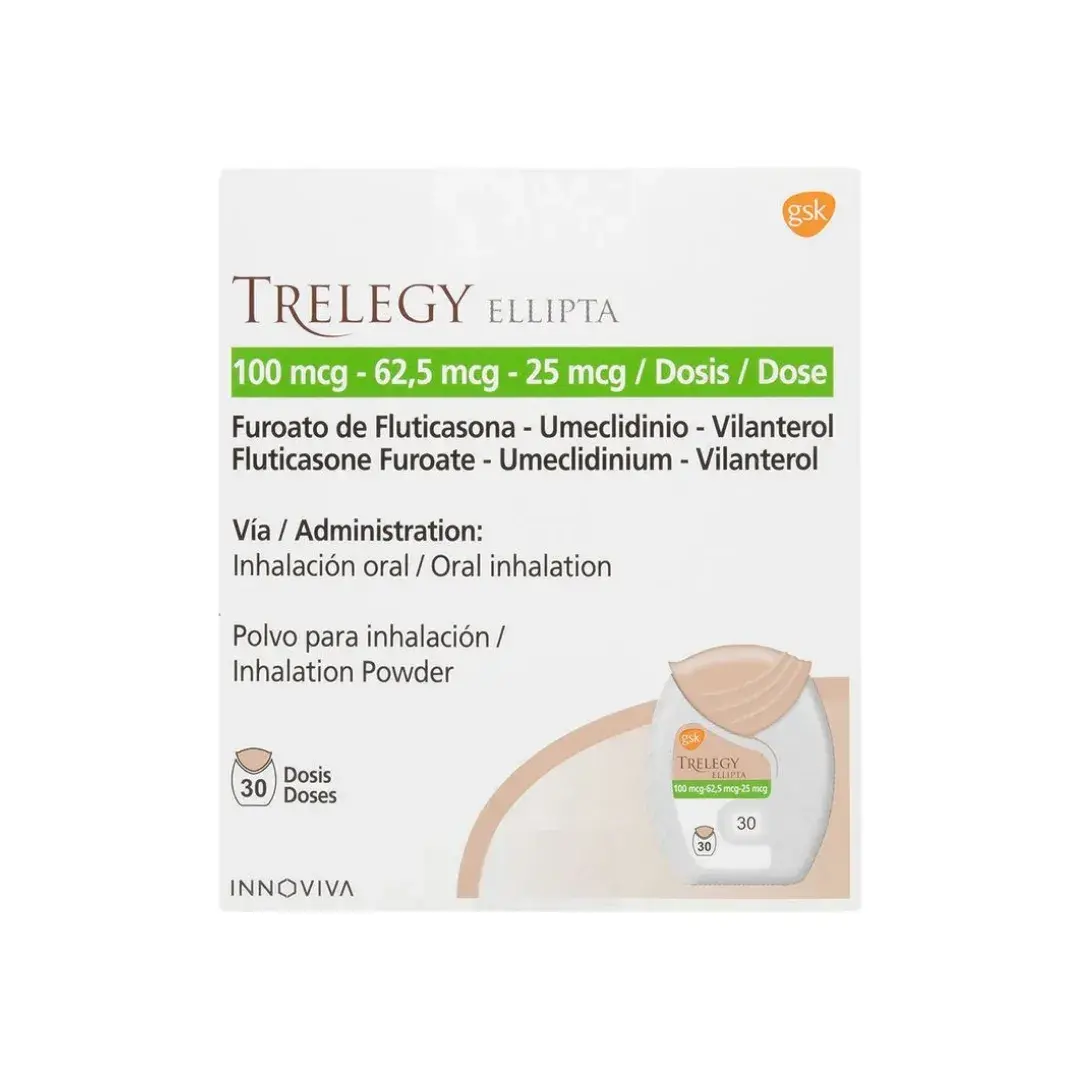 Trelegy Elli.100Mcg/62.5Mcg/25Mcg 30 Dosis