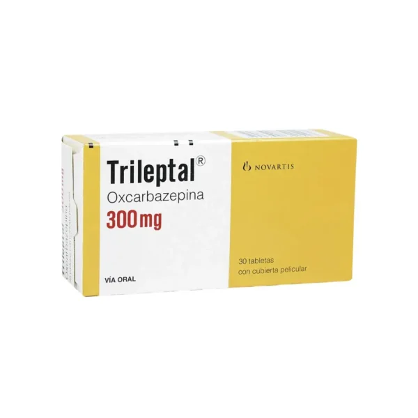 Trileptal Oxcarbazepina 300 Mg 30 Tabletas
