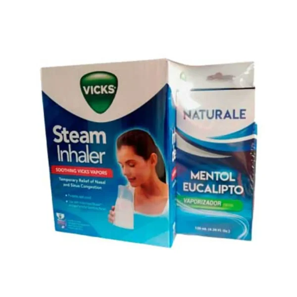 Vaporizador Facial Vick Naturale Limon/Mentol X 130Ml