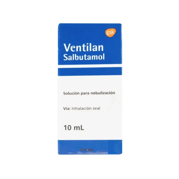 Ventilan Salbutamol Solucion Nasal 10 Ml